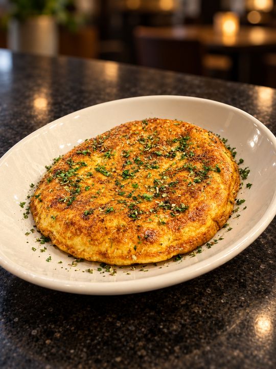 Omelete do café da manhã